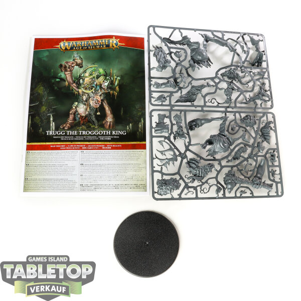 Gloomspite Gitz - Trugg the Troggoth King - im Gussrahmen