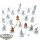 Armies of Grand Cathay - 20 Jade Warriors - teilweise bemalt