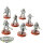 Rebellen - 7 Rebel Troopers - unbemalt