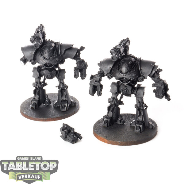 Horus Heresy - Castellax Battle-automata Maniple - grundiert