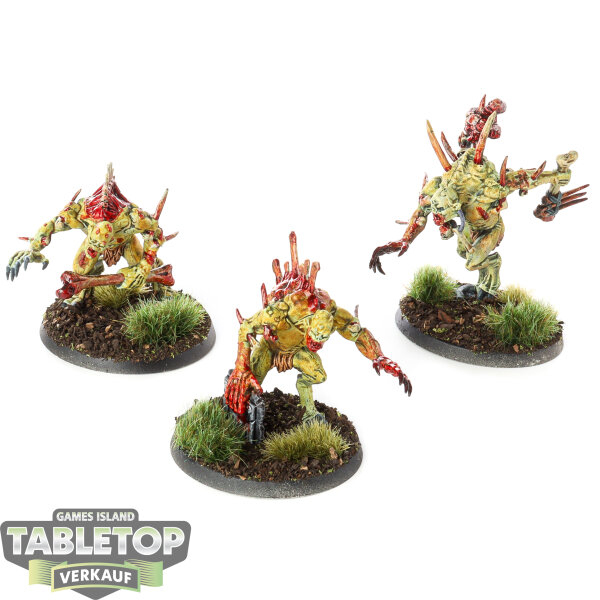 Flesh-eater Courts - 3x Crypt Horrors - bemalt