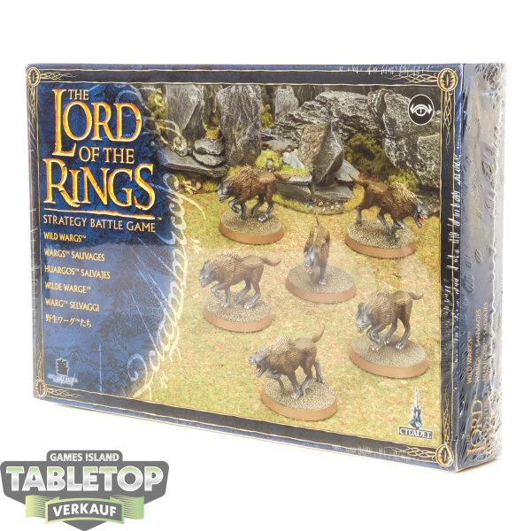 HdR Figuren - Böse - 6x Wild Wargs - Originalverpackt / Neu