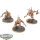 Flesh-eater Courts - 3x Crypt Horrors - teilweise bemalt