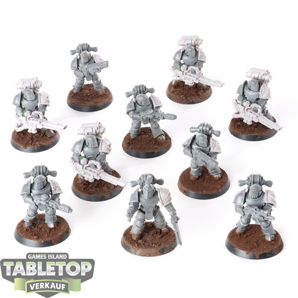 Horus Heresy - 10 MKIII Tactical Squad classic - unbemalt
