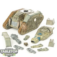 Astra Militarum - Leman Russ Battle Tank - teilweise bemalt