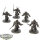 Horus Heresy - 5x Dark Angels Inner Circle Knights Cenobium - grundiert