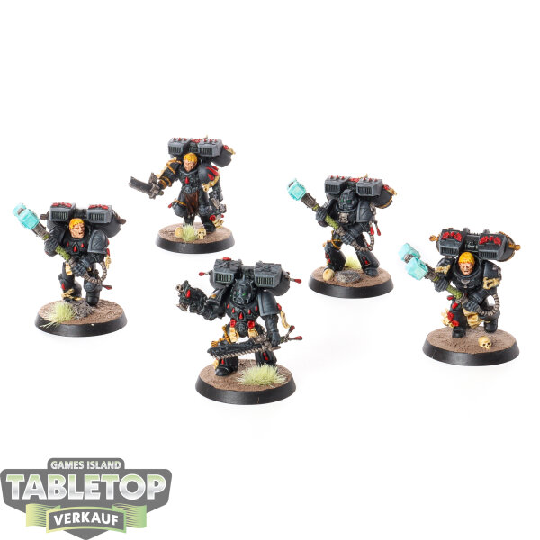 Blood Angels - 5x Death Company - klassisch - bemalt