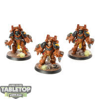 Space Marines - 3x Aggressor Squad - bemalt
