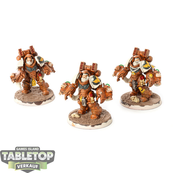 Space Marines - 3x Aggressor Squad - teilweise bemalt