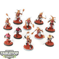Age of Sigmar: Warcry - 10x Horns of Hashut - bemalt