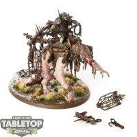 Orruk Warclans - Snatchaboss on Sludgeraker Beast - bemalt