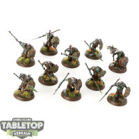 Orruk Warclans - 10x Gutrippaz - bemalt