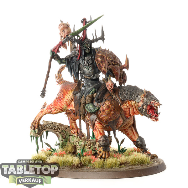 Orruk Warclans - Killaboss on Great Gnashtoof - bemalt