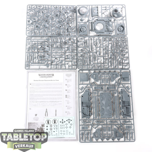 Horus Heresy - Deimos Pattern Predator Battle Tank - im Gussrahmen