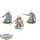 Space Marines - 3 Bladeguard Veteran - teilweise bemalt