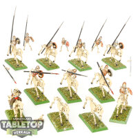Vampire Counts - 11 Skeleton Cavalry (klassisch) - bemalt