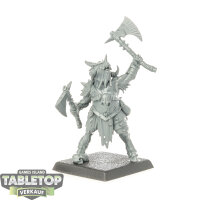Beastmen Brayherds - Beastman Chieftain - unbemalt