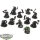 Orks - 11 Ork Boyz - teilweise bemalt