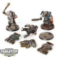 Astra Militarum - 3x Bullgryns - bemalt