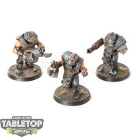 Astra Militarum - 3x Bullgryns - bemalt