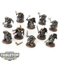 Slaves to Darkness - 10x Chaos Warriors - bemalt