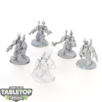 Chaos Space Marines - 5x Chaos Terminator Squad - grundiert