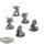 Chaos Space Marines - 5x Havocs - unbemalt