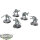 Genestealer Cults - 5x Acolyte Hybrids - unbemalt