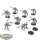 Genestealer Cults - 8x Genestealers klassisch - unbemalt