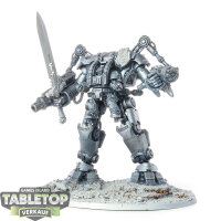 Grey Knights - Nemesis Dreadknight - teilweise bemalt
