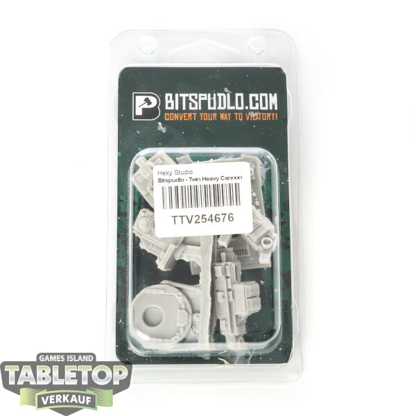 Miniaturen - Bitspudlo - Twin Heavy Cannon - im Gussrahmen