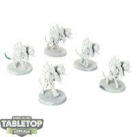 Tyraniden - 5 Barbgaunts - grundiert