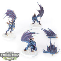 Flesh-eater Courts - 3x Crypt Flayers - bemalt