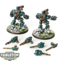 Adeptus Mechanicus - 2x Kastelan Robots - gut bemalt