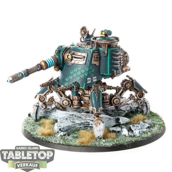 Adeptus Mechanicus - Onager Dunecrawler - gut bemalt
