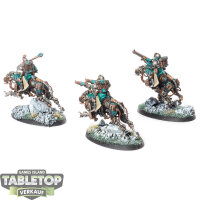 Adeptus Mechanicus - 3x Serberys Sulphurhounds - gut bemalt