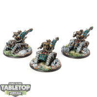 Adeptus Mechanicus - 3x Kataphron Destroyers - gut bemalt