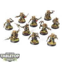 Kharadron Overlords - 10x Arkanaut Company - bemalt