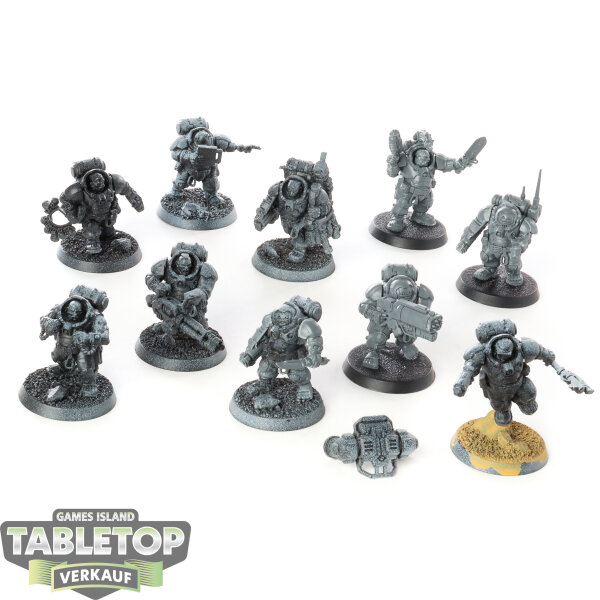 Kill Team - 10x Hearthkyn Salvagers - teilweise bemalt
