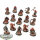 Chaos Space Marines - 10x Chaos Cultists - bemalt