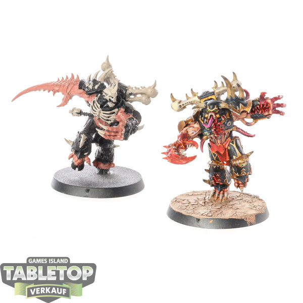Chaos Space Marines - 2x Greater Possessed - teilweise bemalt