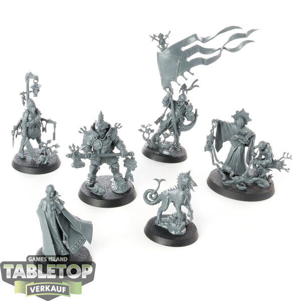 Cities of Sigmar - 6x Freeguild Command Corps - unbemalt
