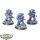 Space Marines - 3x Primaris Eradicators - bemalt