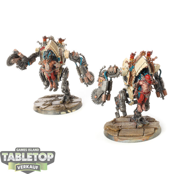 Adepta Sororitas - 2x Penitent Engines - bemalt
