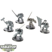 Grey Knights - 5x Brotherhood Terminator Squad - unbemalt