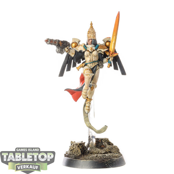 Adepta Sororitas - Canoness with Jump Pack - bemalt