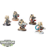 Adepta Sororitas - 5x Retributor Squad - teilweise bemalt