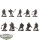 Chaos Space Marines - 10x Chaos Cultists klassisch - grundiert