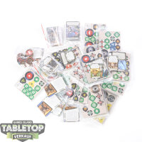Spielzubehör - Diverse Karten und Tokens 1. Edition...