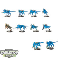 Tyraniden - 10x Termagants klassisch - teilweise bemalt